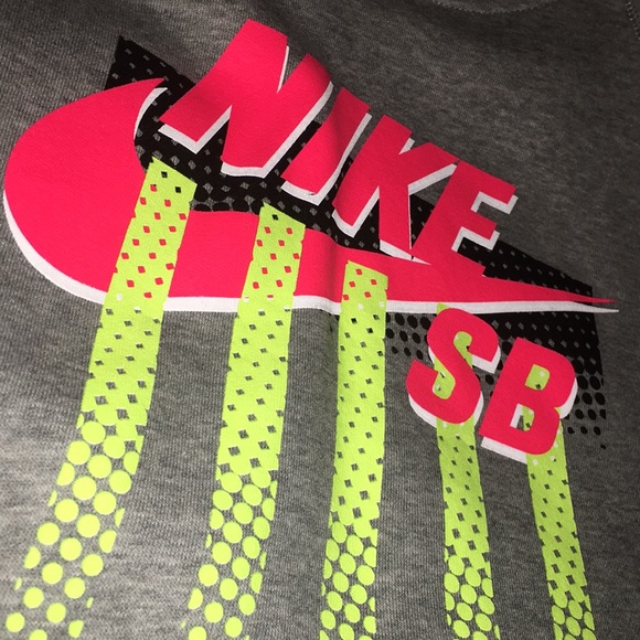 Gray Nike SB Sweatshirt - Picture 1 of 5